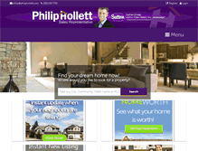 Tablet Screenshot of philiphollett.com